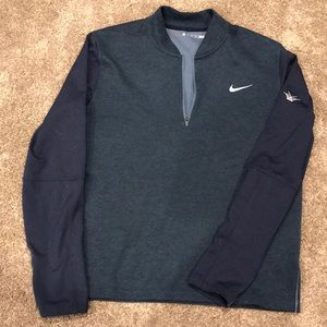 Blue Nike Golf Pullover 1/4 ZIP